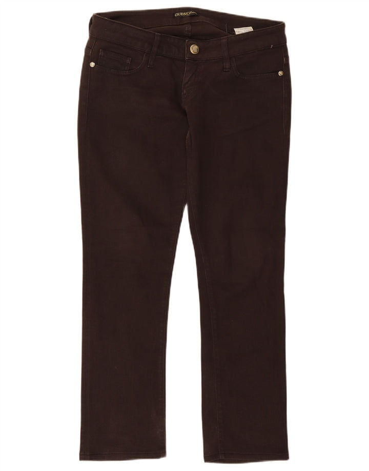 Vaqueros Guess Mujer Slim W29 L27 Marrón Algodón