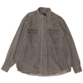 Camisa Vintage Hombre XL Algodón Gris