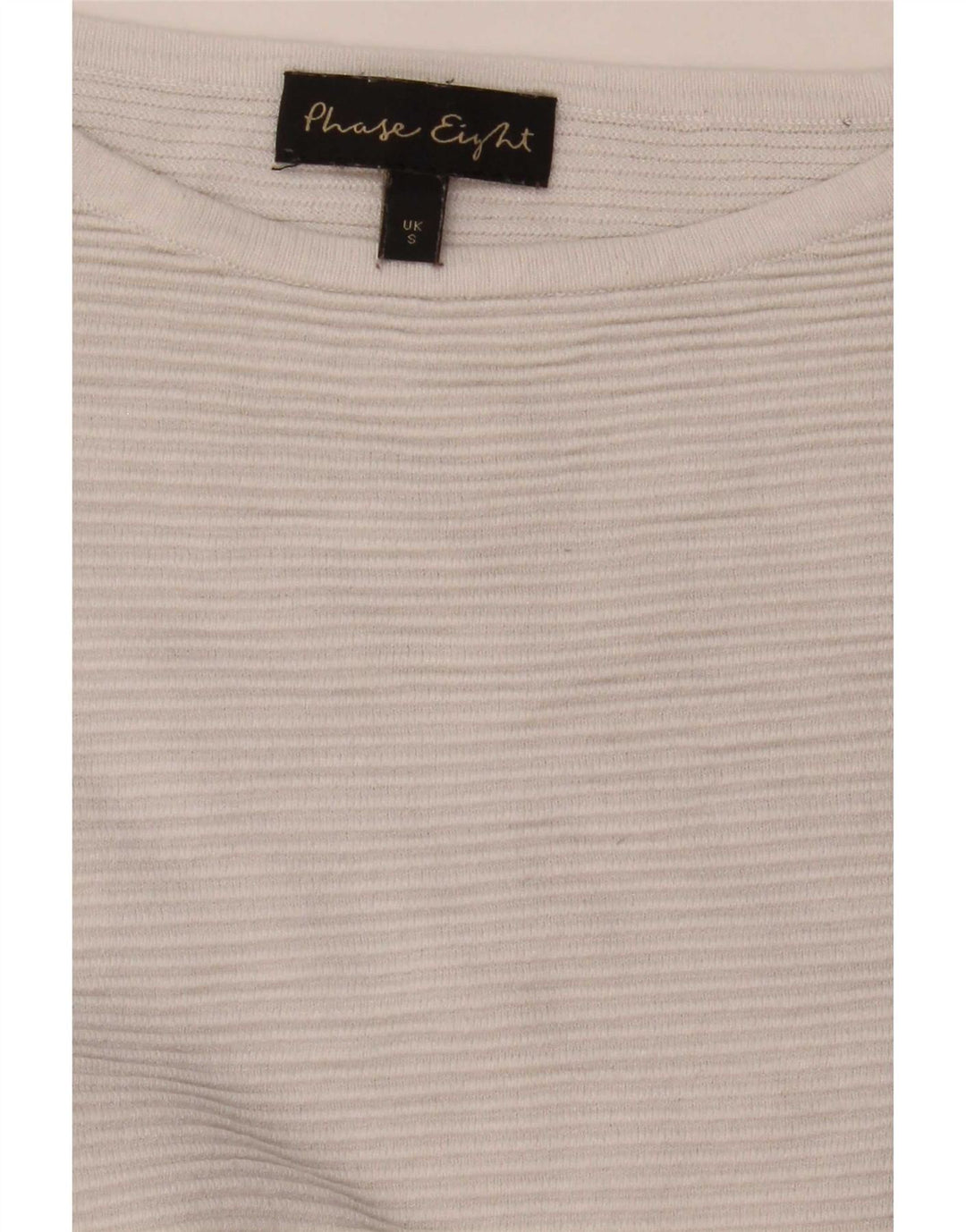 Phase Eight Suéter tipo jersey con cuello barco para mujer UK 10 Small Multicolor