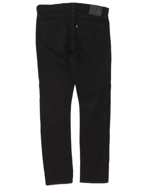 Levi's Mens 510 pantalones casuales ajustados W36 L34 Negro