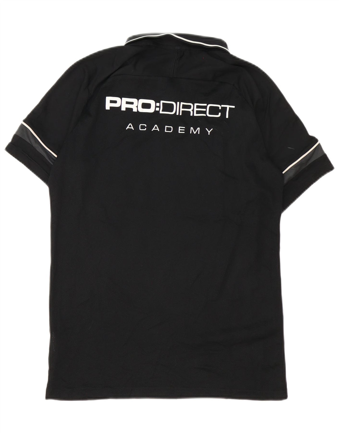 Nike Pro Direct Academy Polo gráfico para hombre, color negro mediano