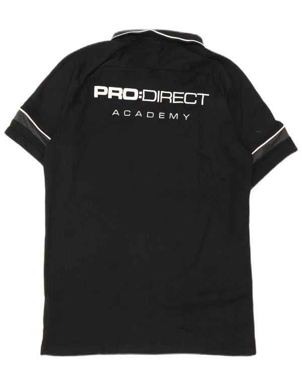 Nike Pro Direct Academy Polo gráfico para hombre, color negro mediano