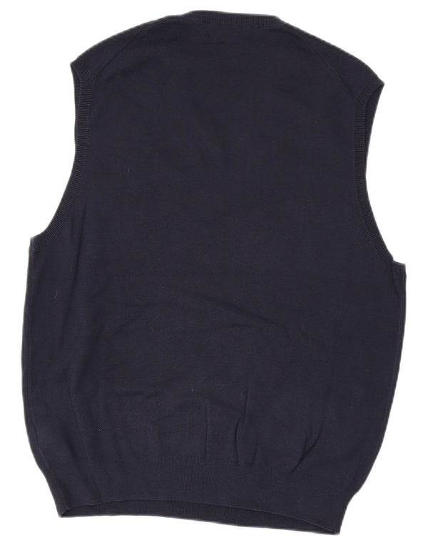 Polo Ralph Lauren - Camiseta sin mangas para hombre, talla grande, algodón azul marino