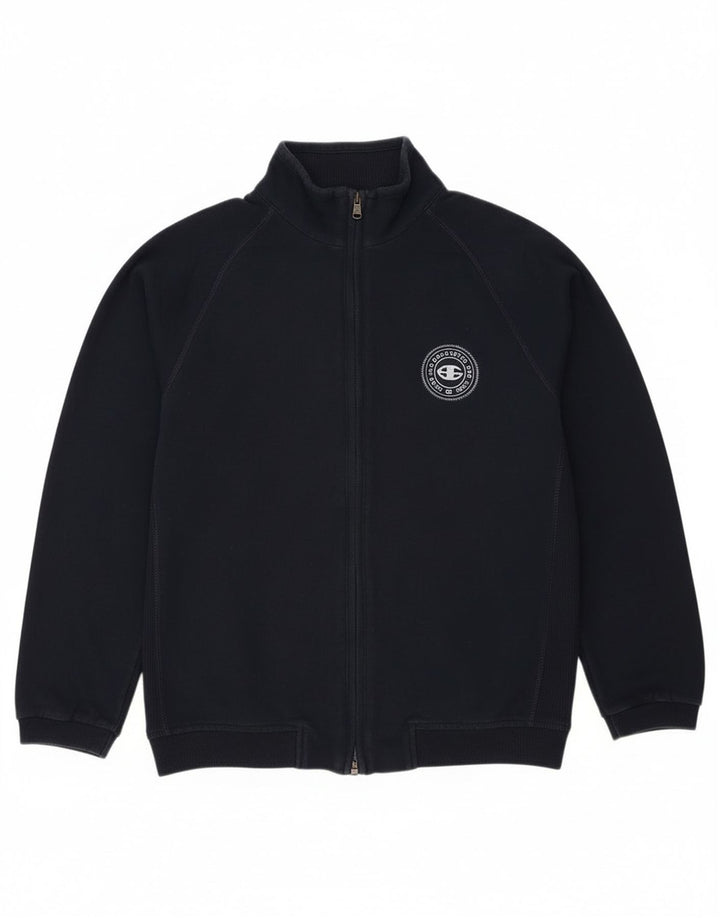 Champion Chaqueta de chándal para niño 11-12 años Azul Marino Algodón