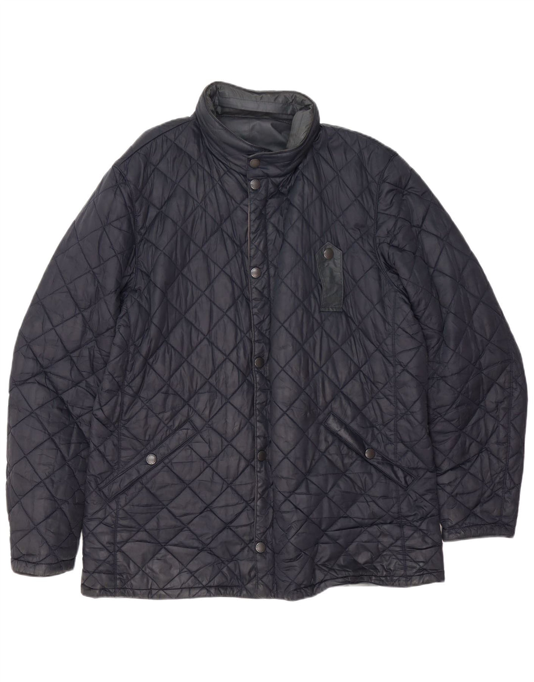 Barbour Chaqueta reversible de algodón encerado para hombre UK 44 2XL Azul marino