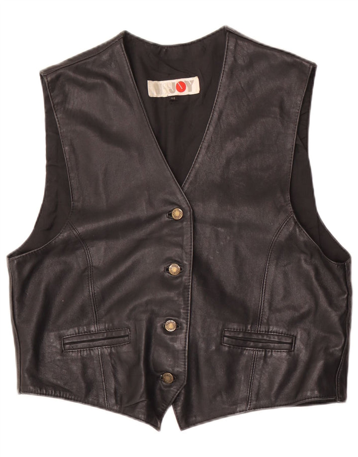 Chaleco de cuero para mujer Joy IT 44 Medium Black