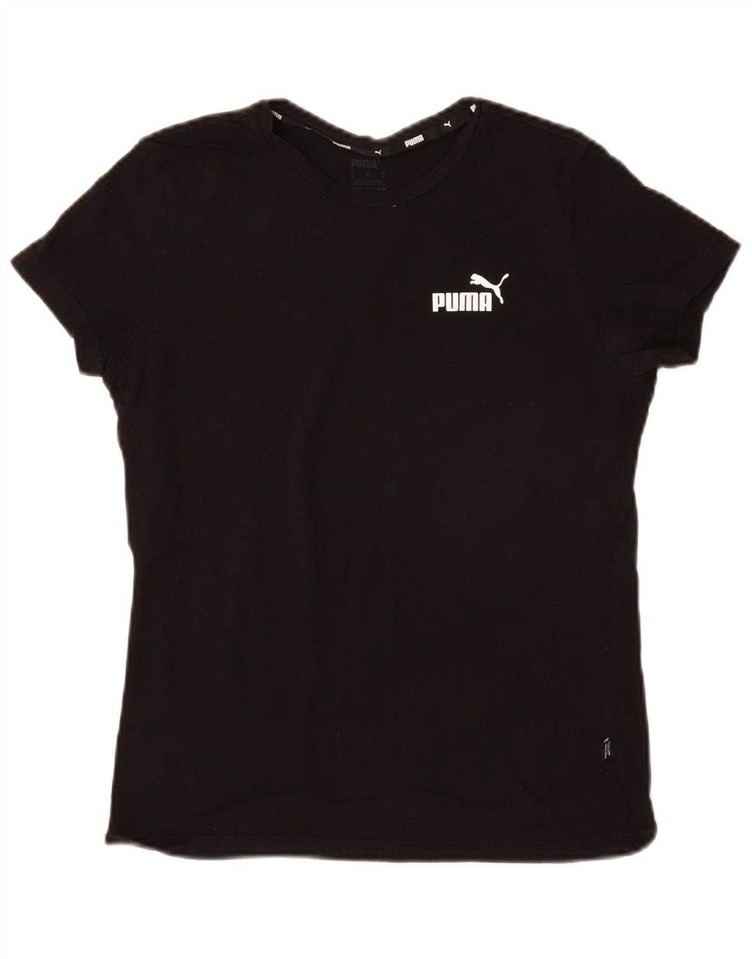 PUMA Camiseta para mujer Top UK 10 Small Black
