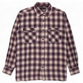 Rosengarten Camisa De Franela De Algodón A Cuadros Azul Medio - Hombre
