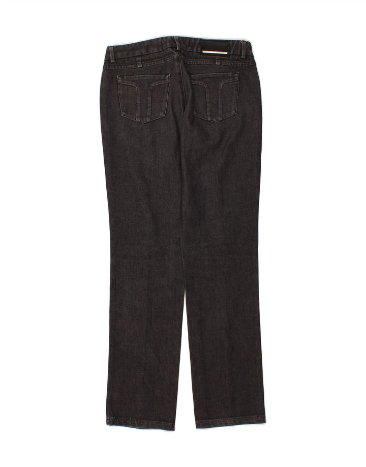 TRUSSARDI Womens Straight Jeans W26 L31 Grey Vintage Trussardi and Second-Hand Trussardi from Messina Hembry 
