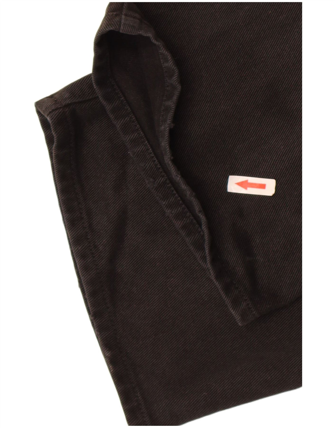 Marks & Spencer Vaqueros rectos para hombre W38 L33 Algodón negro