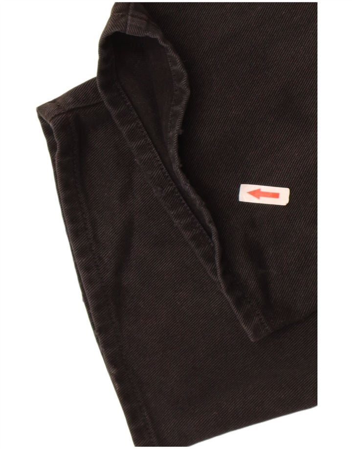 Marks & Spencer Vaqueros rectos para hombre W38 L33 Algodón negro