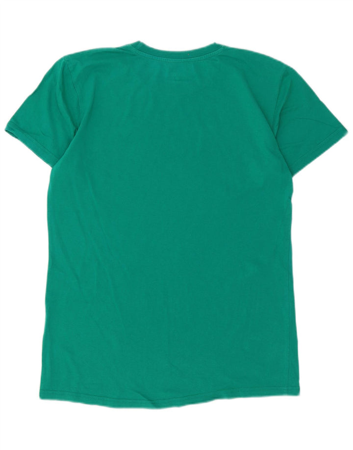 Asics - Camiseta gráfica para hombre, talla pequeña, verde