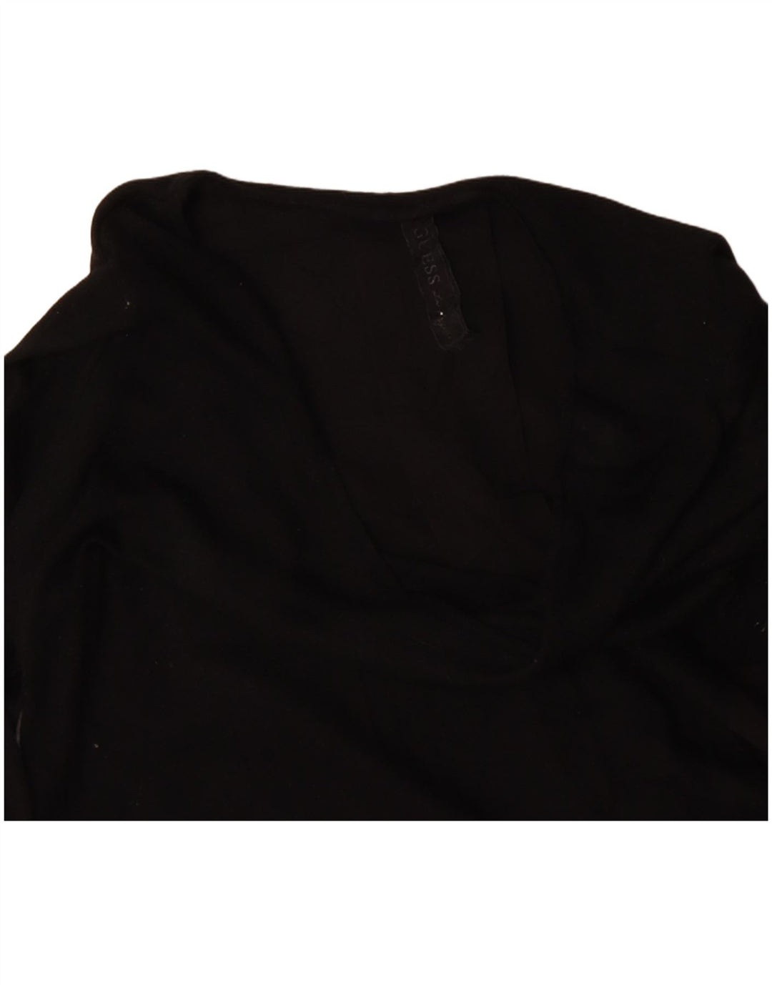 Guess Blusa para Mujer Top UK 44 Mediano Negro