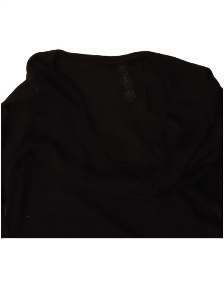 Guess Blusa para Mujer Top UK 44 Mediano Negro