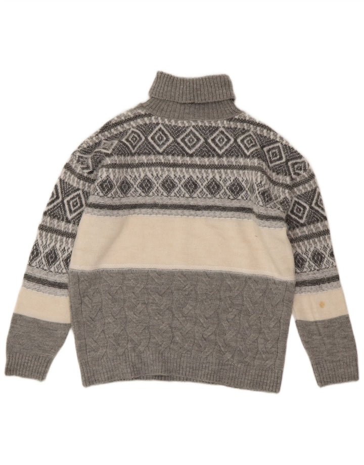 Marks & Spencer - Jersey con cuello vuelto para mujer, talla 40, color gris medio