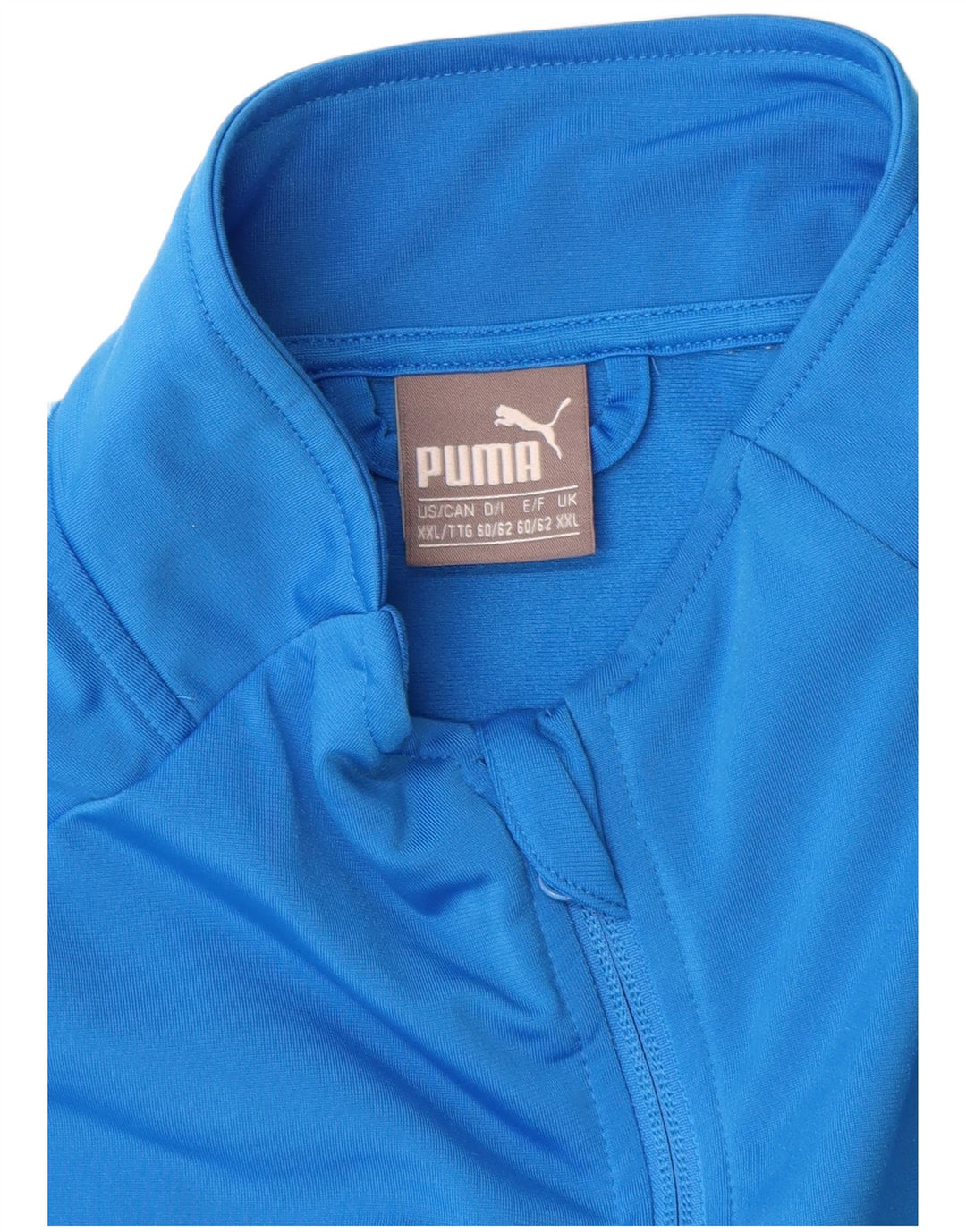 Puma Chaqueta de chándal para hombre 2XL Poliéster azul