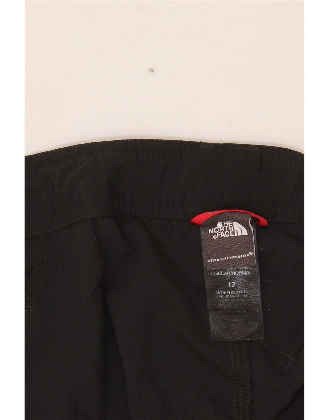 The North Face Pantalones cortos cargo para mujer US 12 Large W34 Nylon negro