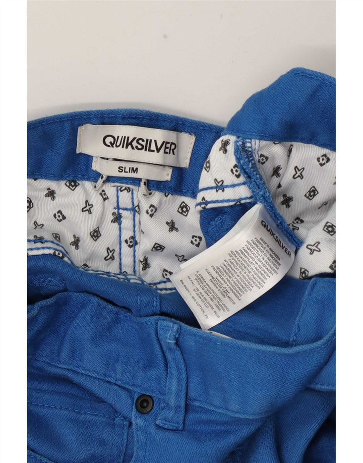 Vaqueros Quiksilver Mujer Slim W28 L29 Algodón Azul