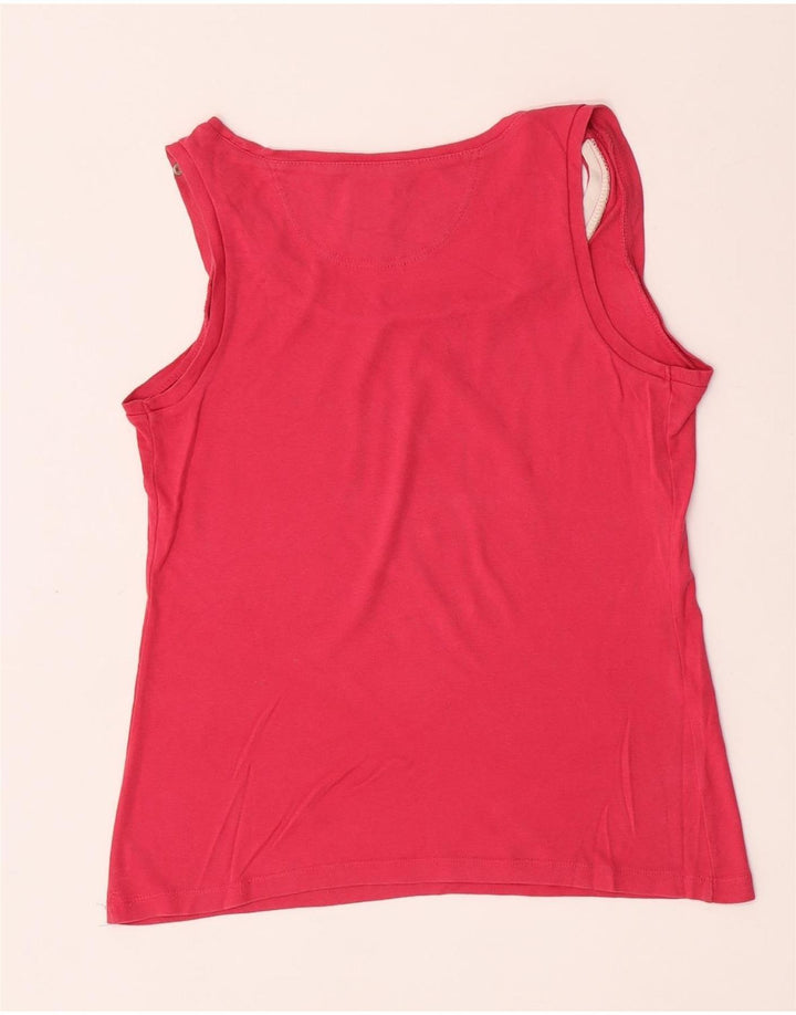 Champion Camiseta Sin Mangas Easy Fit para Mujer UK 40 Grande Rosa