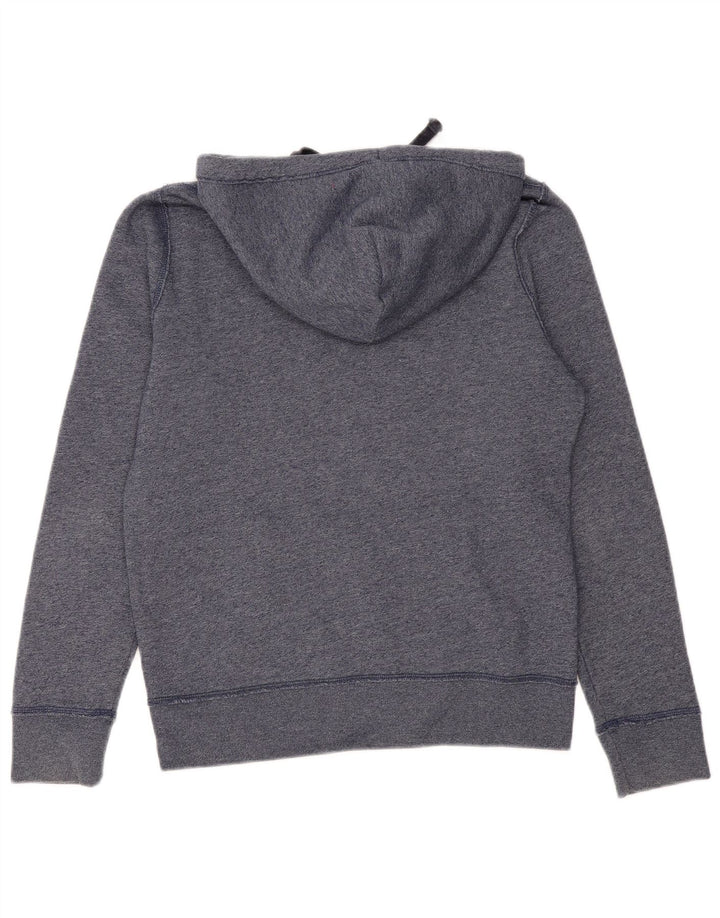 HOLLISTER Sudadera con capucha para hombre, talla pequeña, azul marino
