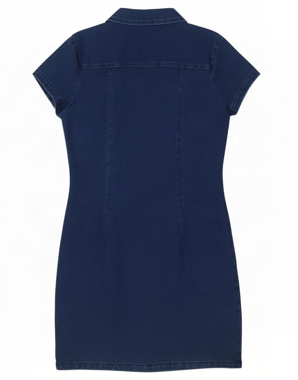 Guess Vestido vaquero para mujer UK 44 Grande Algodón azul marino