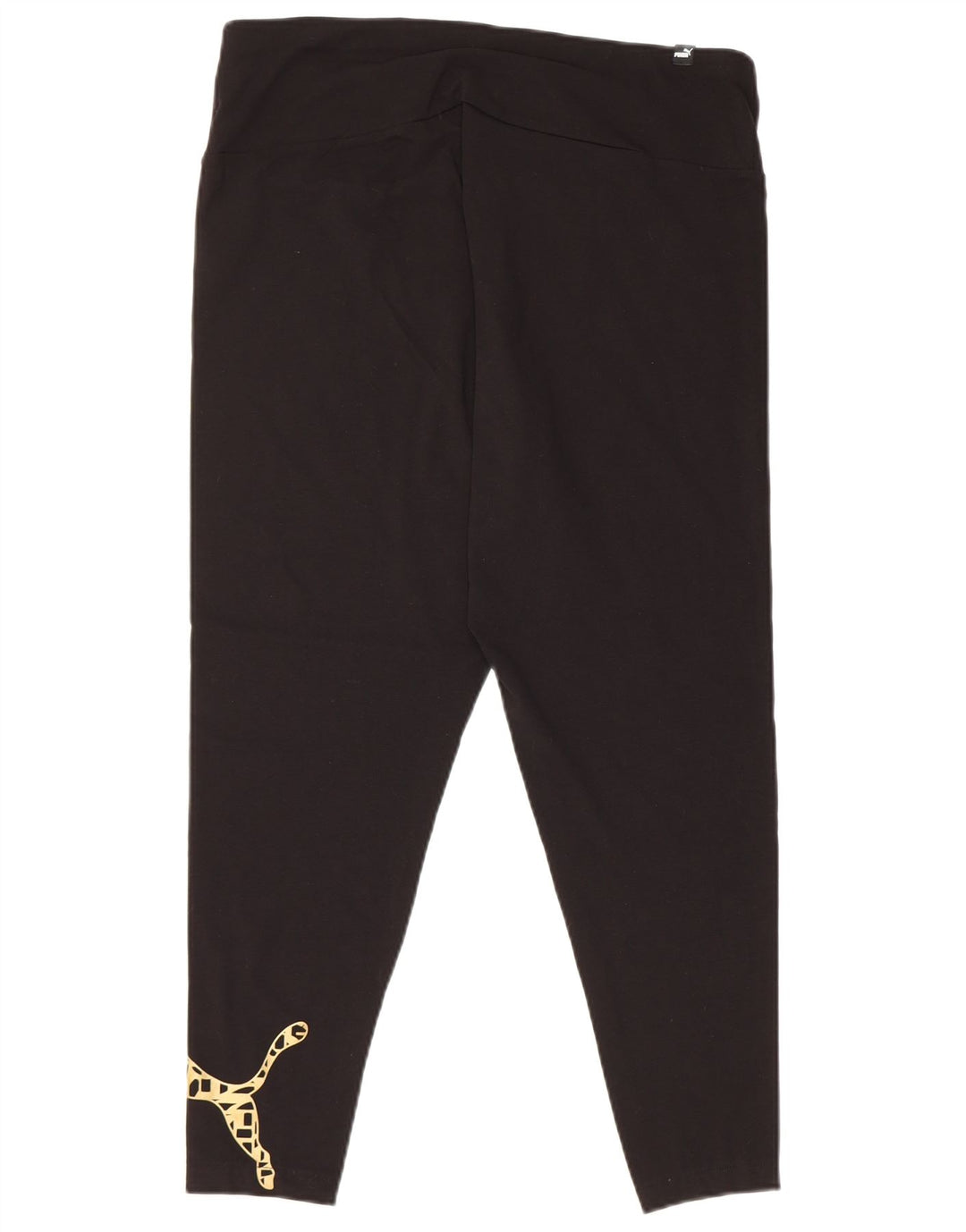 PUMA Leggings gráficos para mujer UK 18 XL Algodón negro