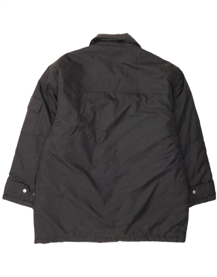 Valentino Abrigo cortavientos para hombre IT 54 2XL Poliamida negra