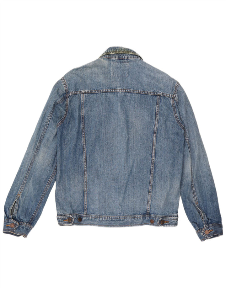 John Baner Chaqueta vaquera para hombre UK 38 Algodón azul medio