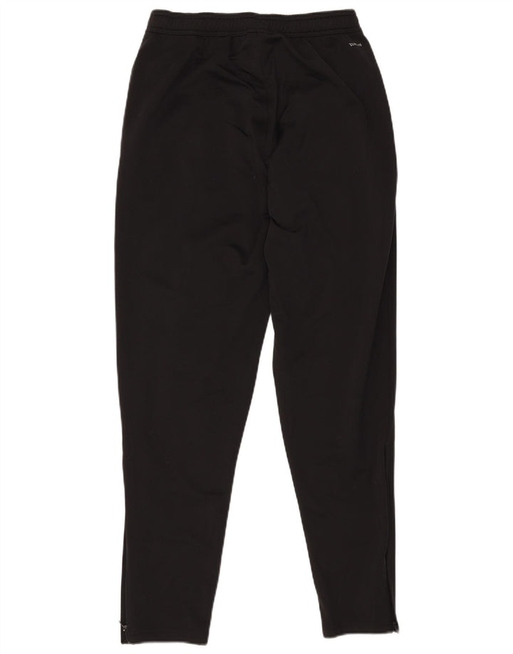 Adidas Mens Climalite Chándal Pantalones Pequeños Negro Poliéster