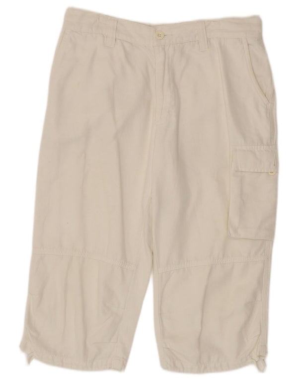 Bermudas tipo cargo para hombre North Sails IT 46 Small W32 Algodón blanco