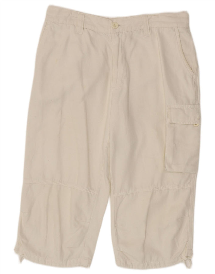 Bermudas tipo cargo para hombre North Sails IT 46 Small W32 Algodón blanco