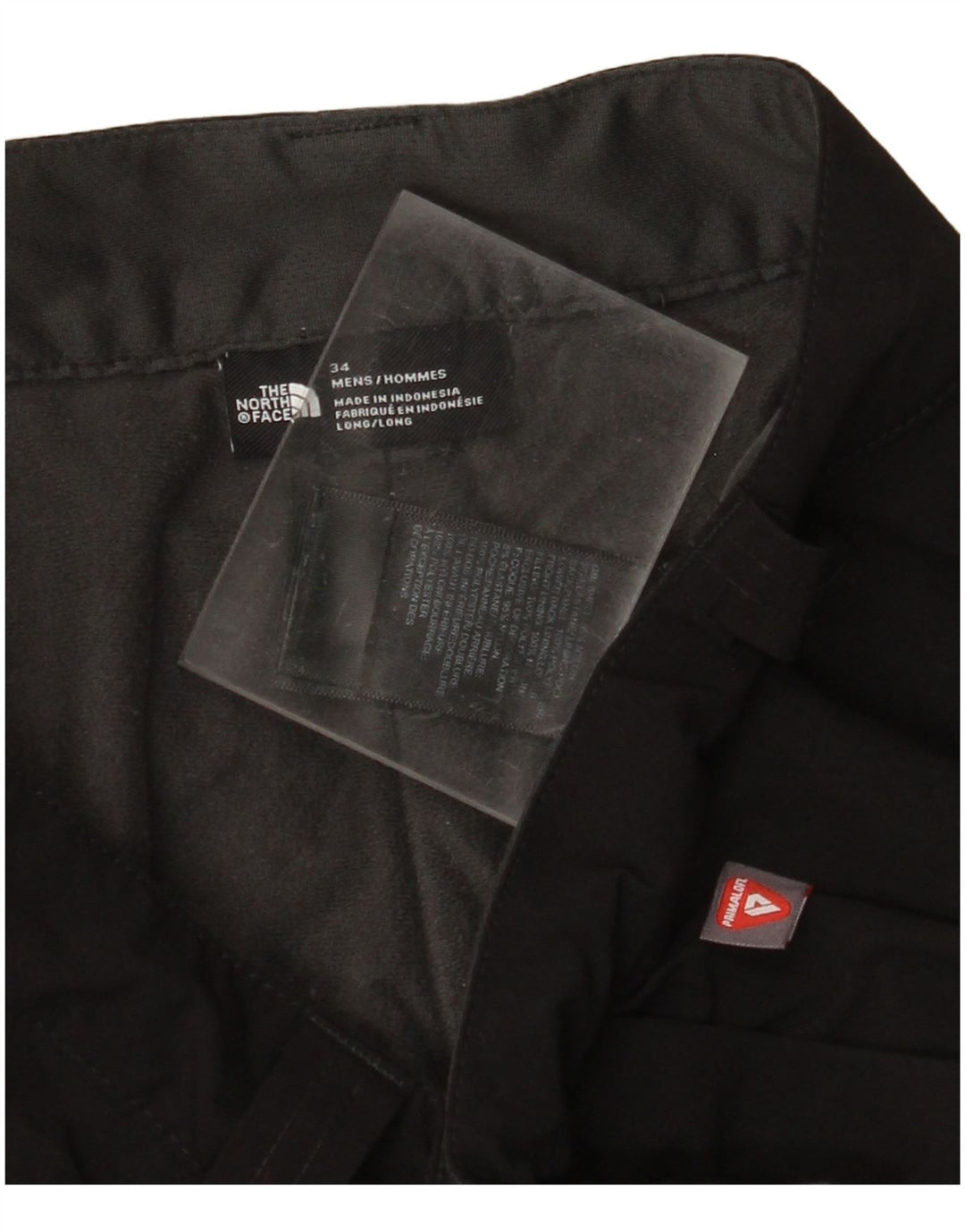 THE NORTH FACE Pantalón cargo recto para hombre W34 L32 Poliéster negro