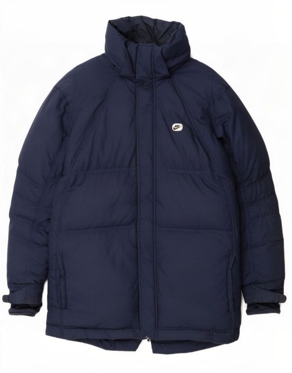 Nike Abrigo acolchado para hombre UK 42/44 Grande Azul marino Poliéster