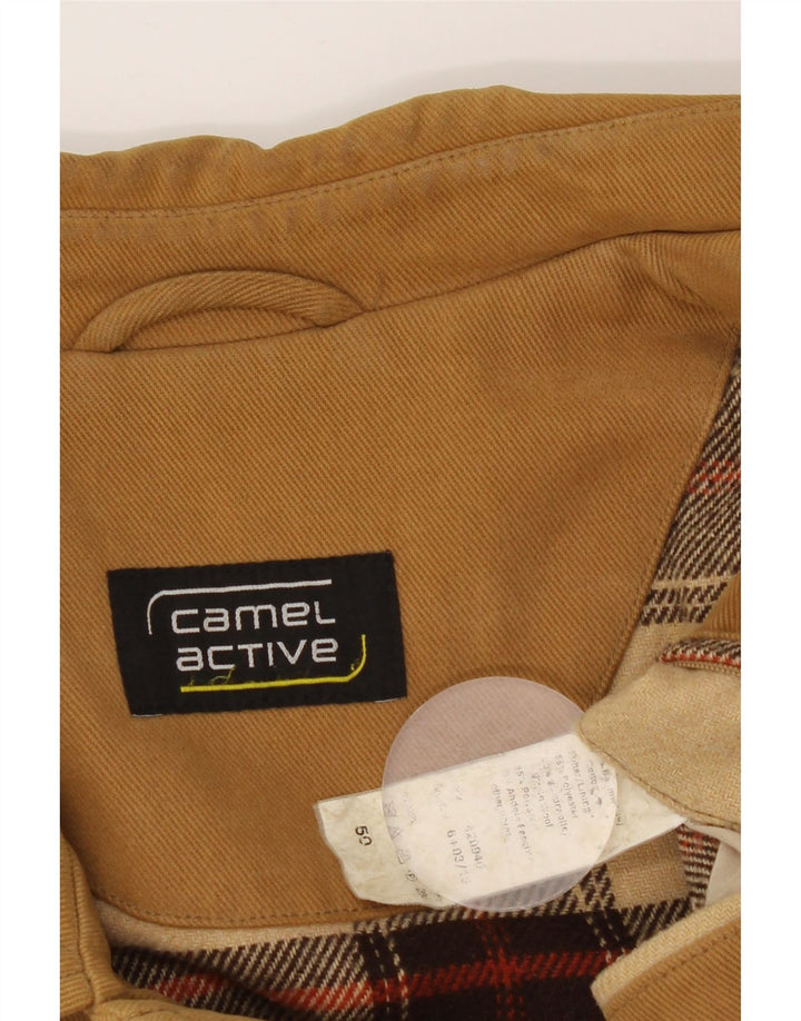 CAMEL ACTIVE Chaqueta Bomber para Hombre IT 50 Grande Algodón Marrón