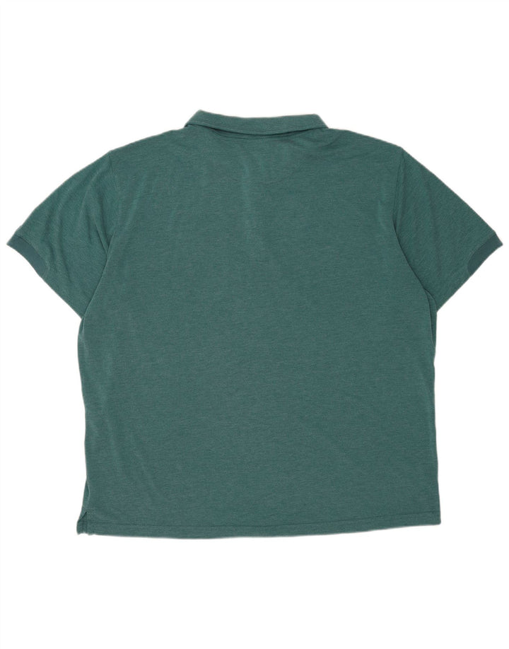 Columbia Polo Hombre 2XL Poliéster Verde