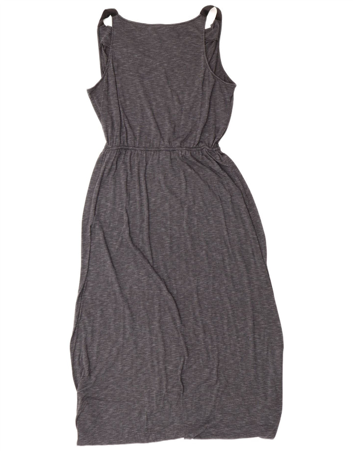 MOSSIMO Womens Sleeveless Maxi Dress UK 18 XL Grey Rayon