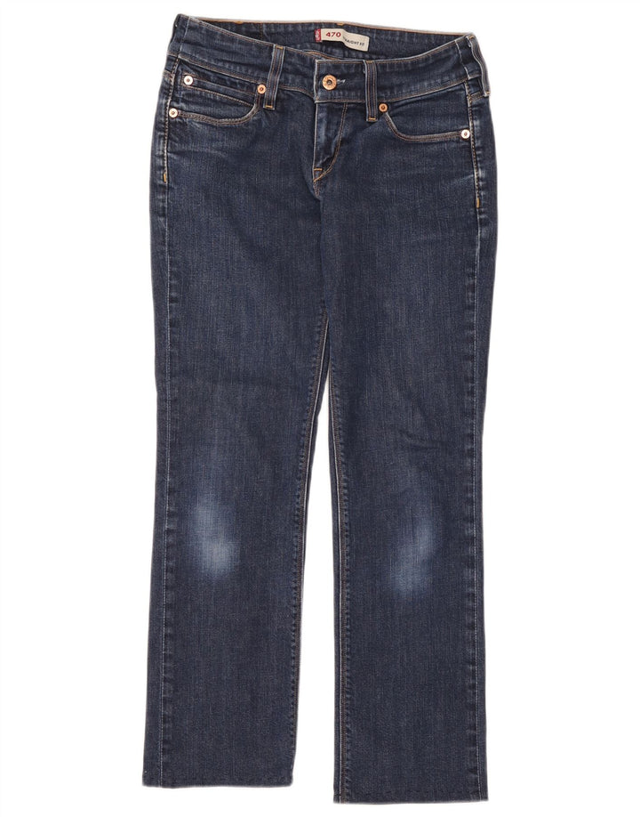Vaqueros Levi's Mujer 470 Rectos W26 L26 Azul