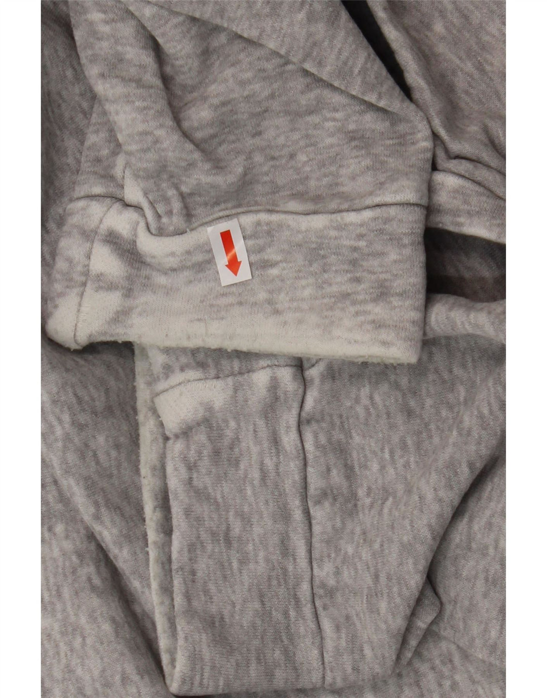 ADIDAS Hombre Sudadera Jumper Grande Gris Moteado Algodón