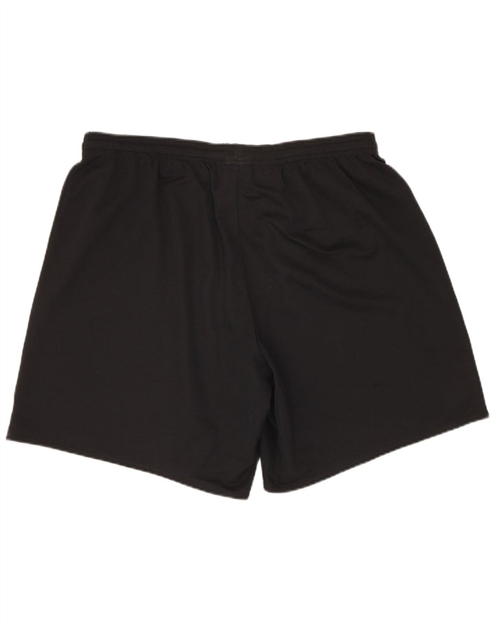 Pantalones cortos deportivos ADIDAS Climalite para hombre Poliéster negro mediano