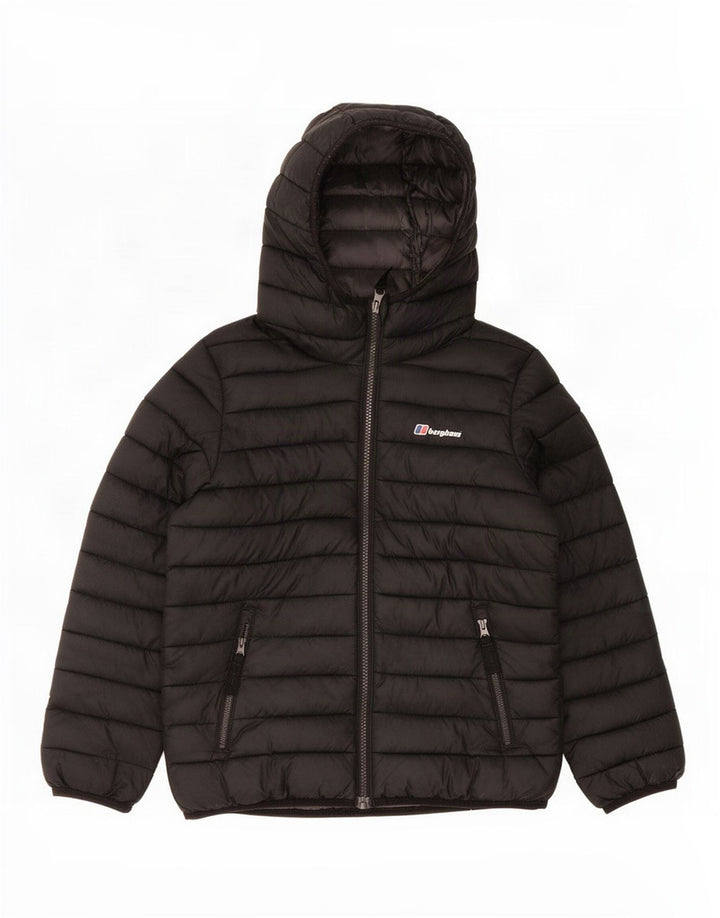 Berghaus Chaqueta acolchada con capucha para niño 9-10 años Poliamida negro