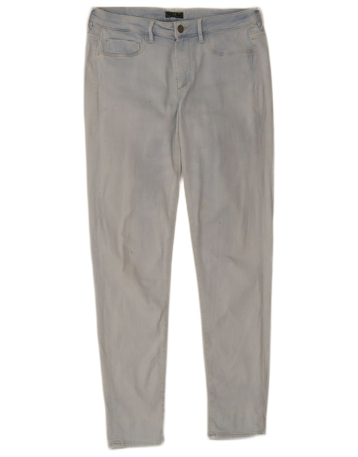 Fred Perry Vaqueros Pitillo Mujer W30 L30 Algodón Azul