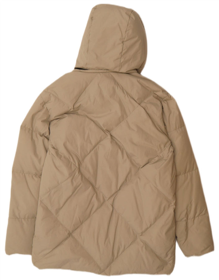 DIADORA Abrigo acolchado con capucha para hombre ES 38 Poliéster beige medio