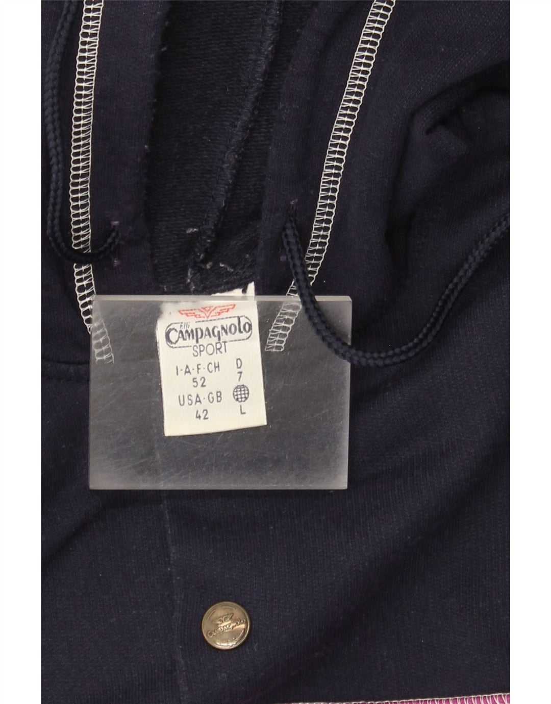 Campagnolo Chándal completo con gráfico extragrande para mujer UK 40 Grande Azul marino