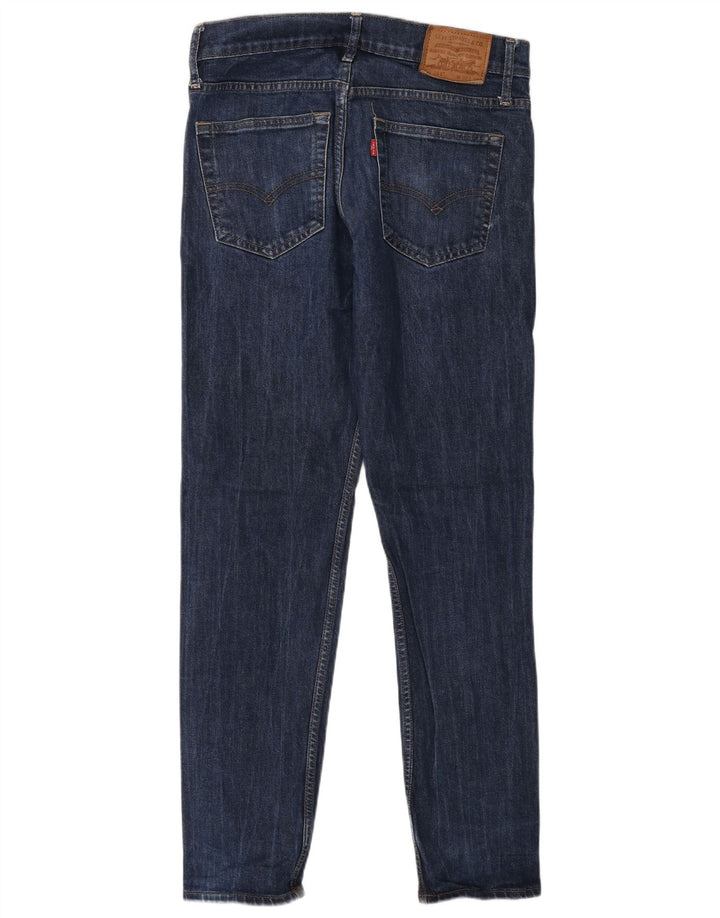 Levi's Hombre 511 Tapered Slim Jeans W32 L32 Algodón Azul