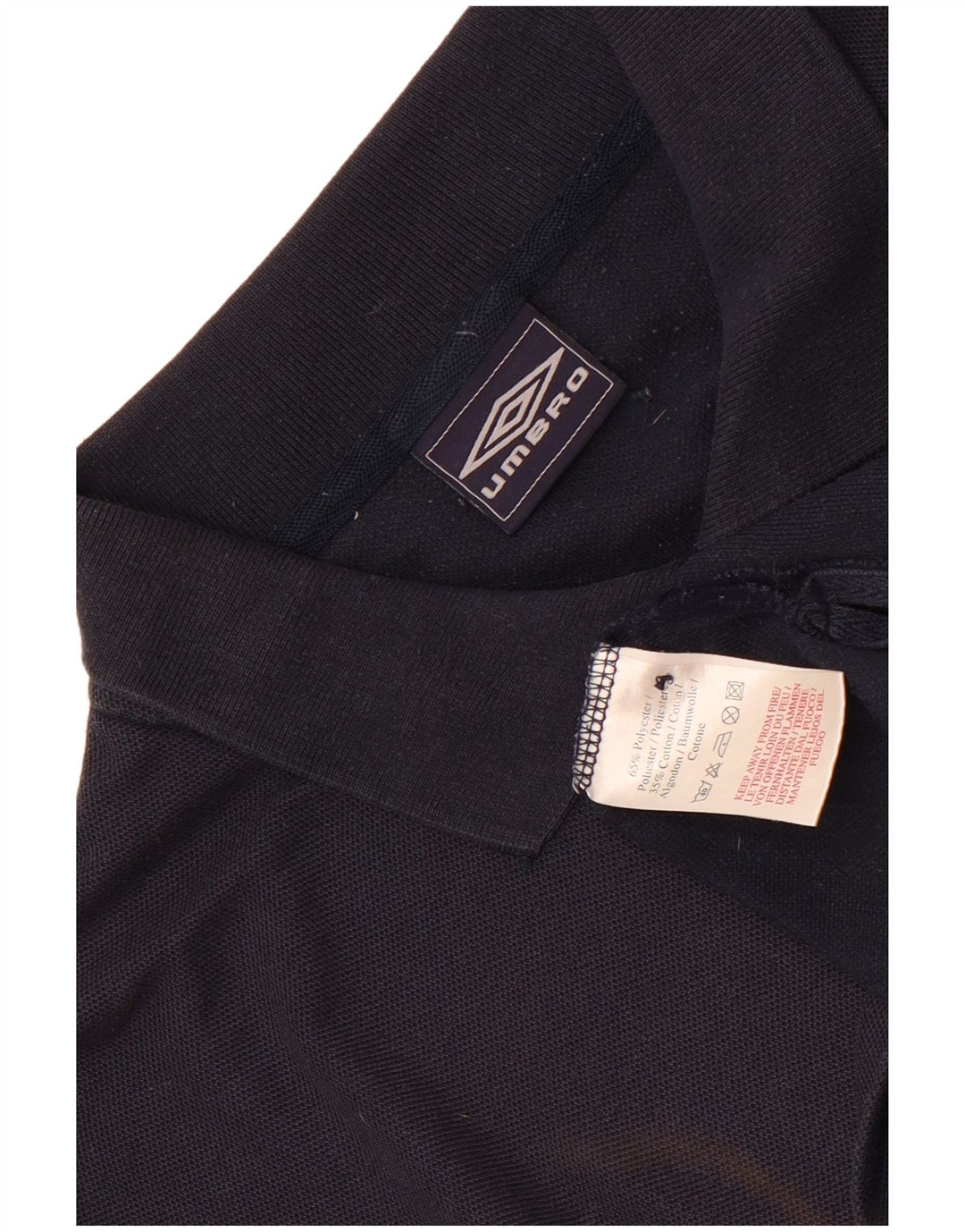 Polo Umbro Hombre XL Azul Marino Poliéster