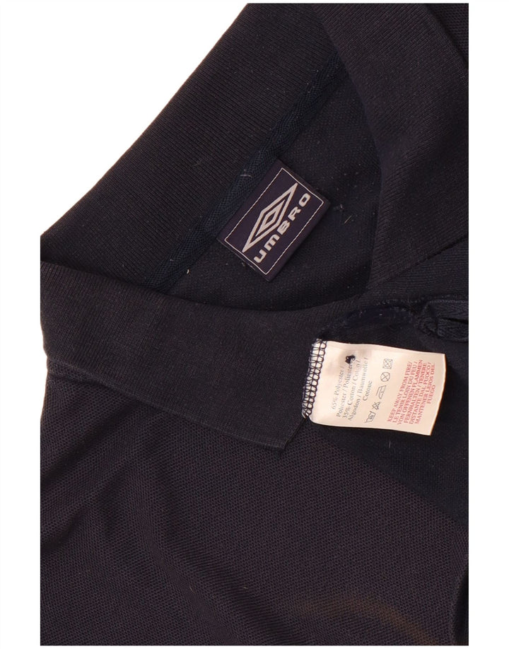 Polo Umbro Hombre XL Azul Marino Poliéster