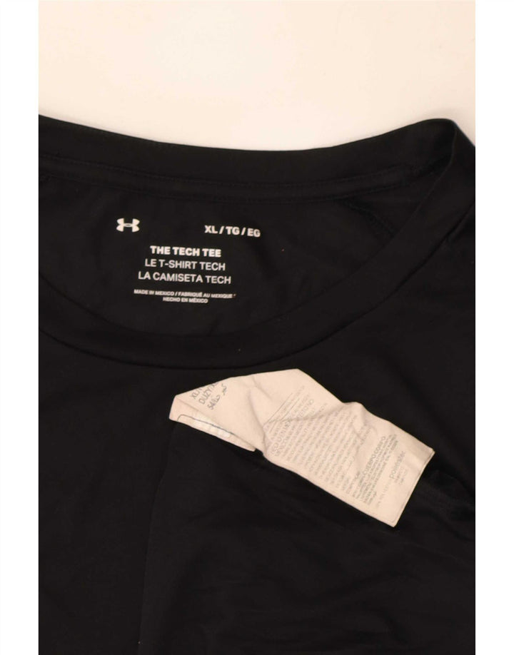 Under Armour Camiseta Hombre Top XL Poliéster Negro