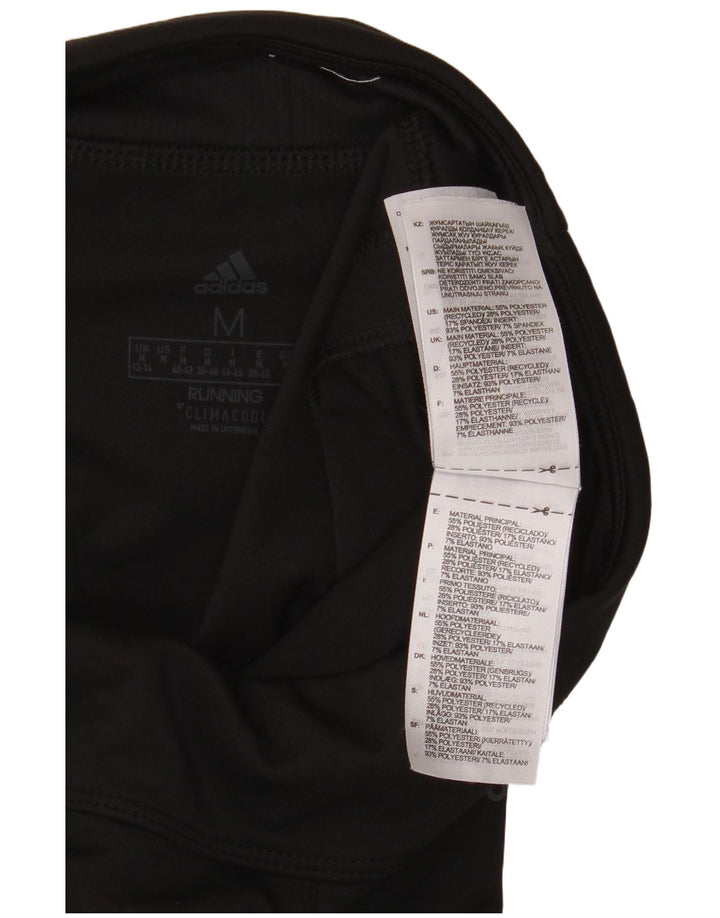 Adidas Leggings Climacool para mujer Reino Unido 12/14 Mediano Negro Poliéster