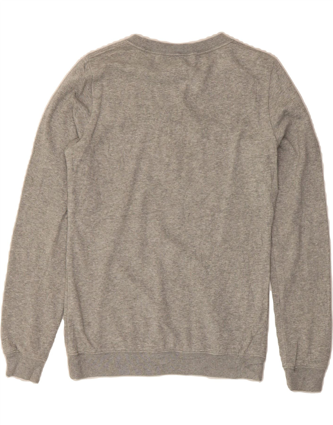 NIKE Womens Graphic Sweatshirt Jumper UK 10 Small Grey Cotton Vintage Nike and Second-Hand Nike from Messina Hembry 