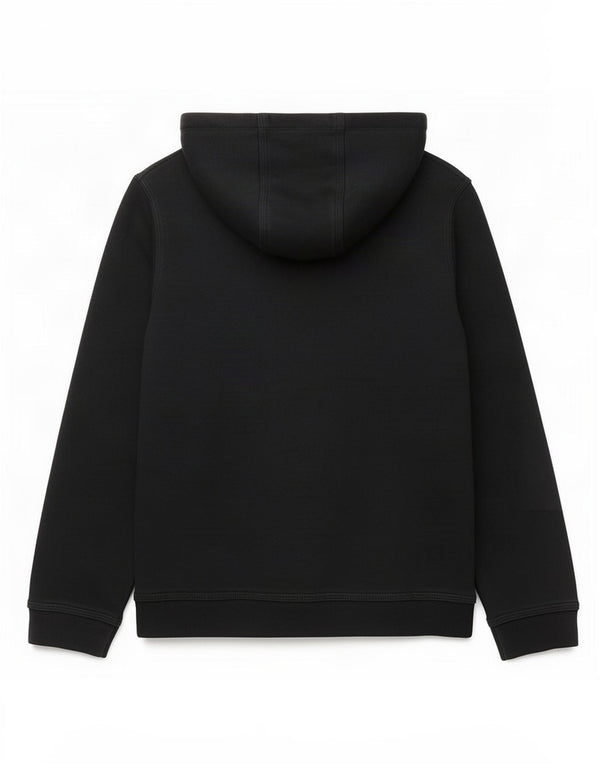 Nike Sudadera con capucha y cremallera para niñas 8-9 años Pequeña Algodón negro
